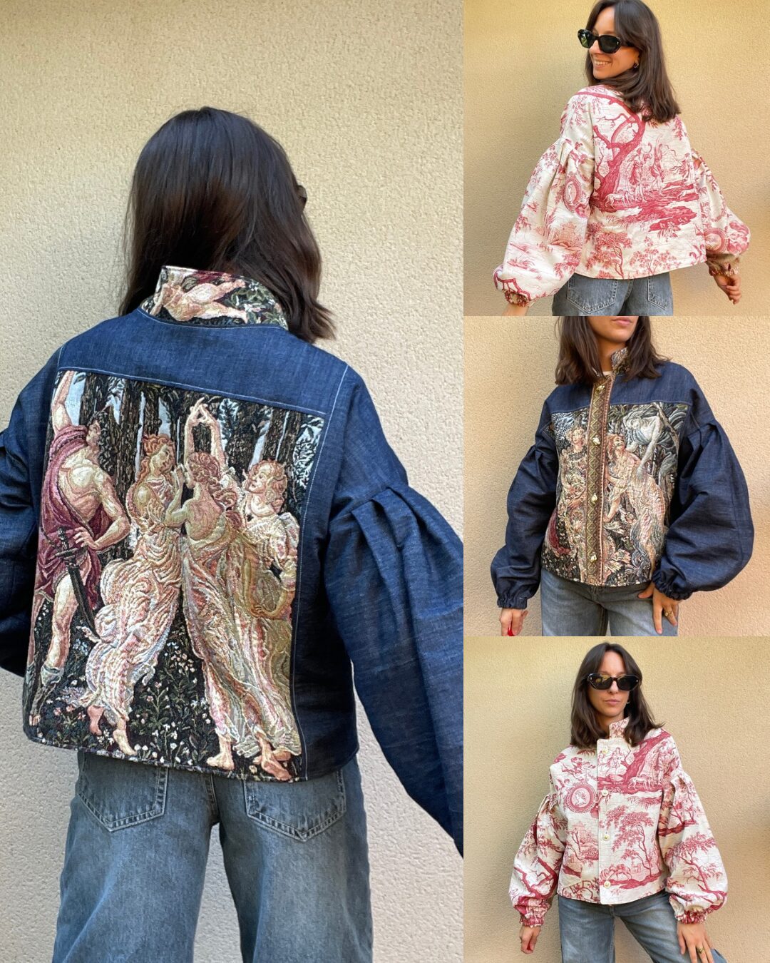 Veste Réversible Tapisserie Roxane #1